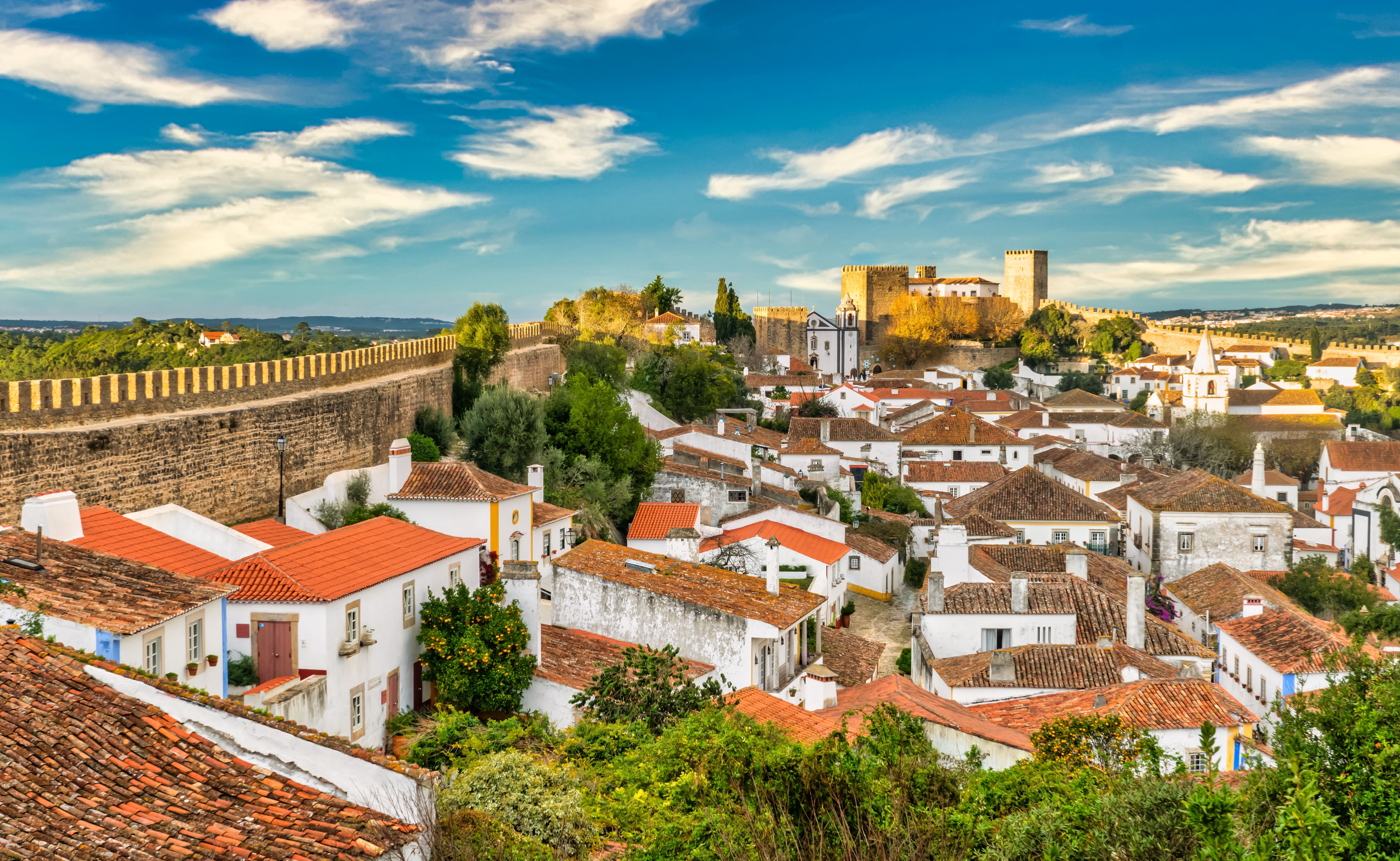 Villa medieval de Obidos (Portugal)