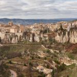 Cuenca picturesque panoramic view. Rey viewpoint. Castilla La Mancha. Spain