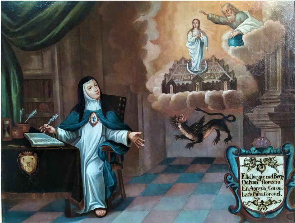 Bilocación de Sor Ángela