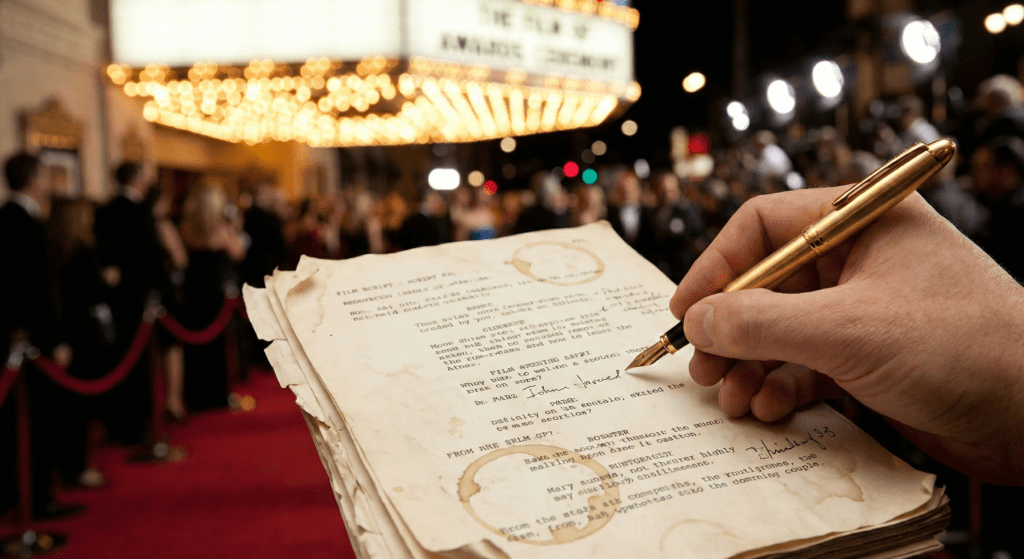 Es escritor frente al Oscar
